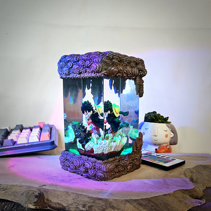 one piece epoxy resin lamp