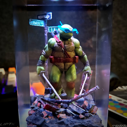 Teenage Mutant Ninja Turtles Epoxy Resin Lamp