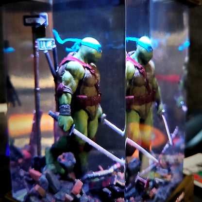 Teenage Mutant Ninja Turtles Epoxy Resin Lamp