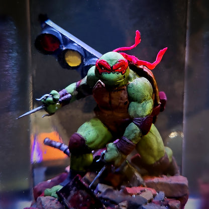 Teenage Mutant Ninja Turtles Epoxy Resin Lamp