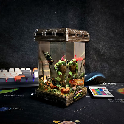 Teenage Mutant Ninja Turtles Epoxy Resin Lamp