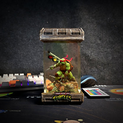 Teenage Mutant Ninja Turtles Epoxy Resin Lamp