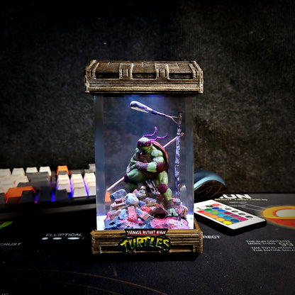 Teenage Mutant Ninja Turtles Epoxy Resin Lamp