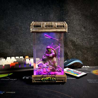 Teenage Mutant Ninja Turtles Epoxy Resin Lamp