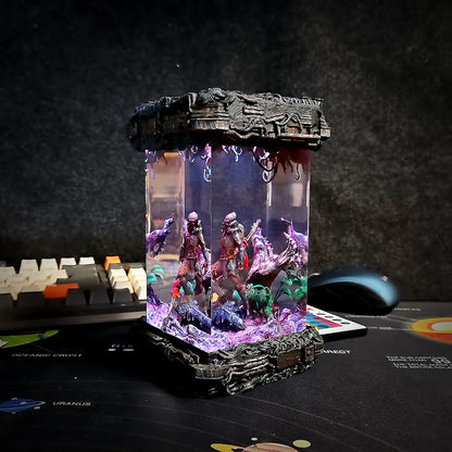 Predator Resin Lamp