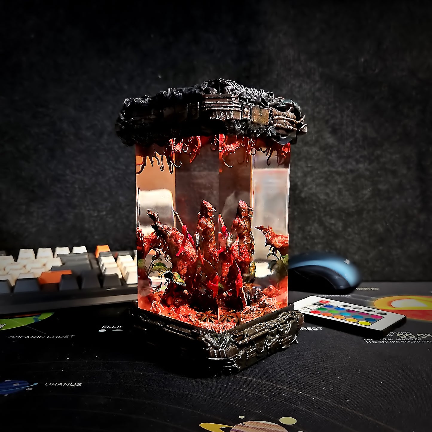 Predator Resin Lamp