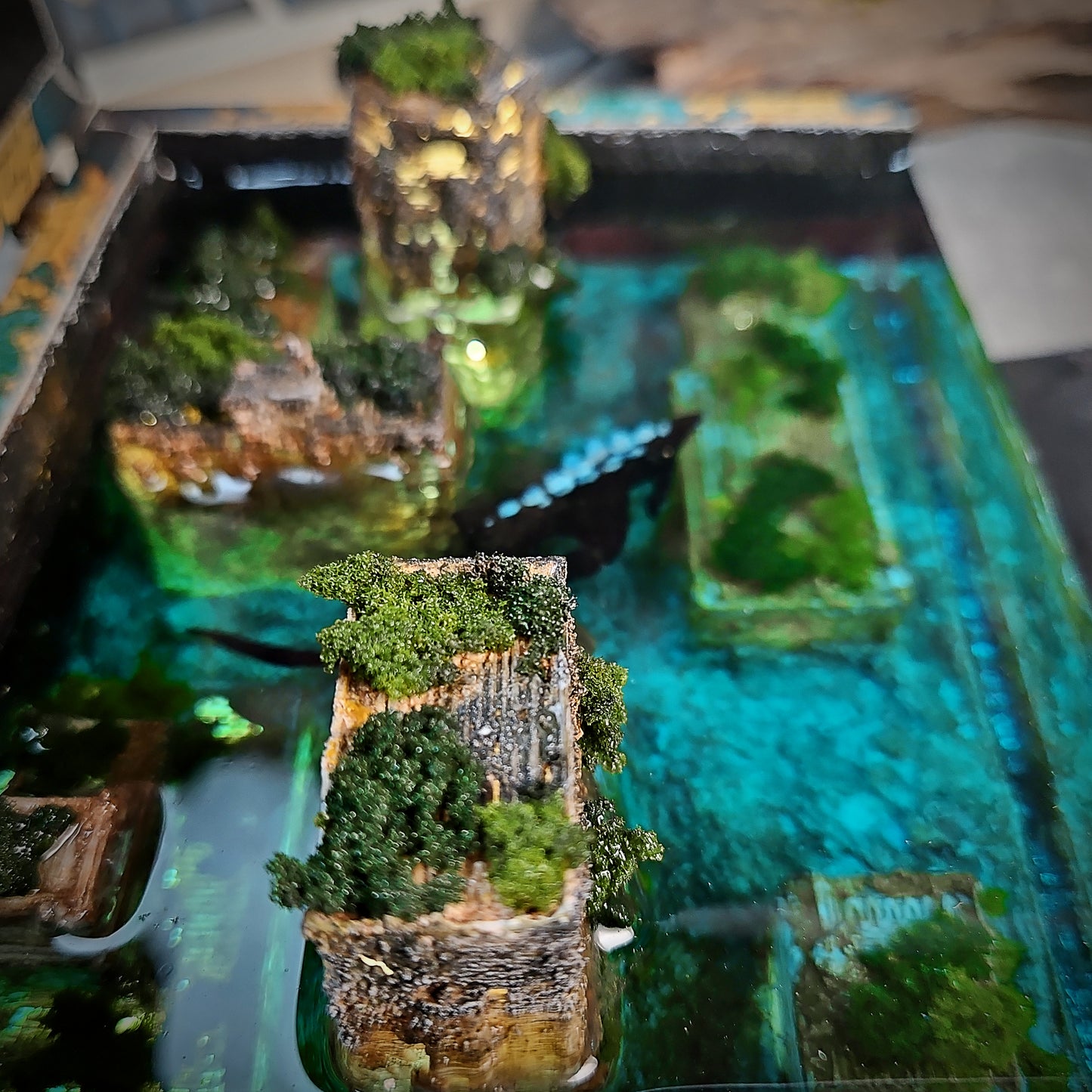 The Lost City Wooden Box Lights