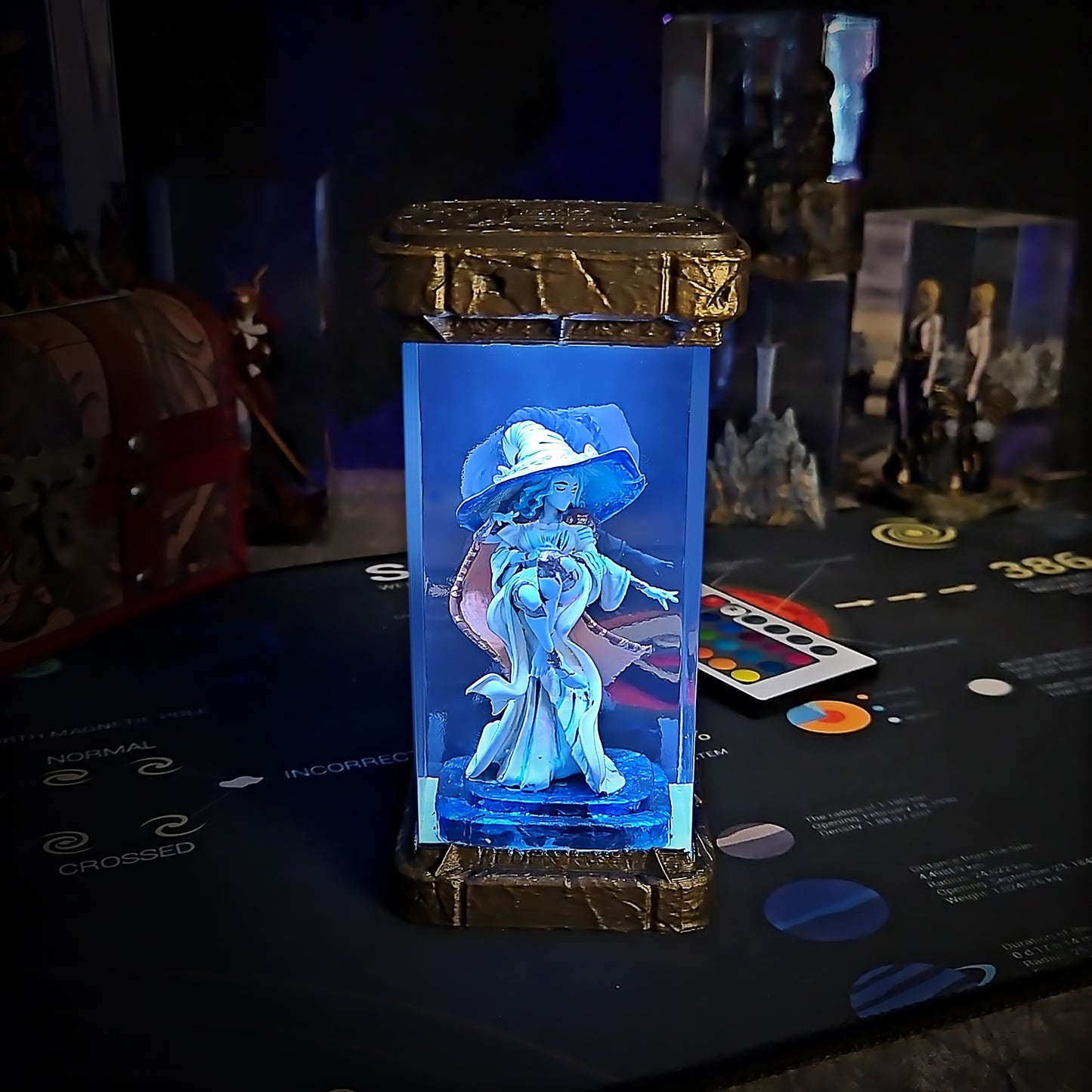 Elden Ring - Ranni the Witch Handmade Epoxy Lamp