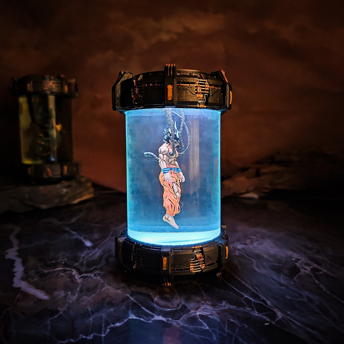 Goku - Dragon Ball Z Biolab Resin Lamp