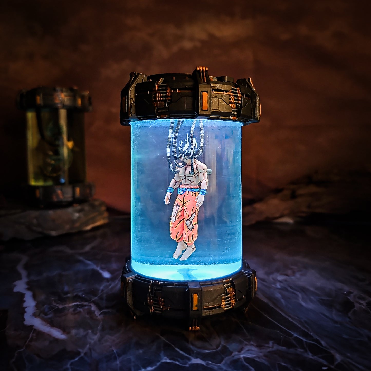 Goku - Dragon Ball Z Biolab Resin Lamp