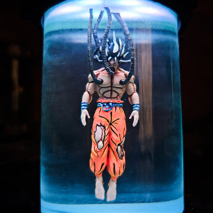 Goku - Dragon Ball Z Biolab Resin Lamp