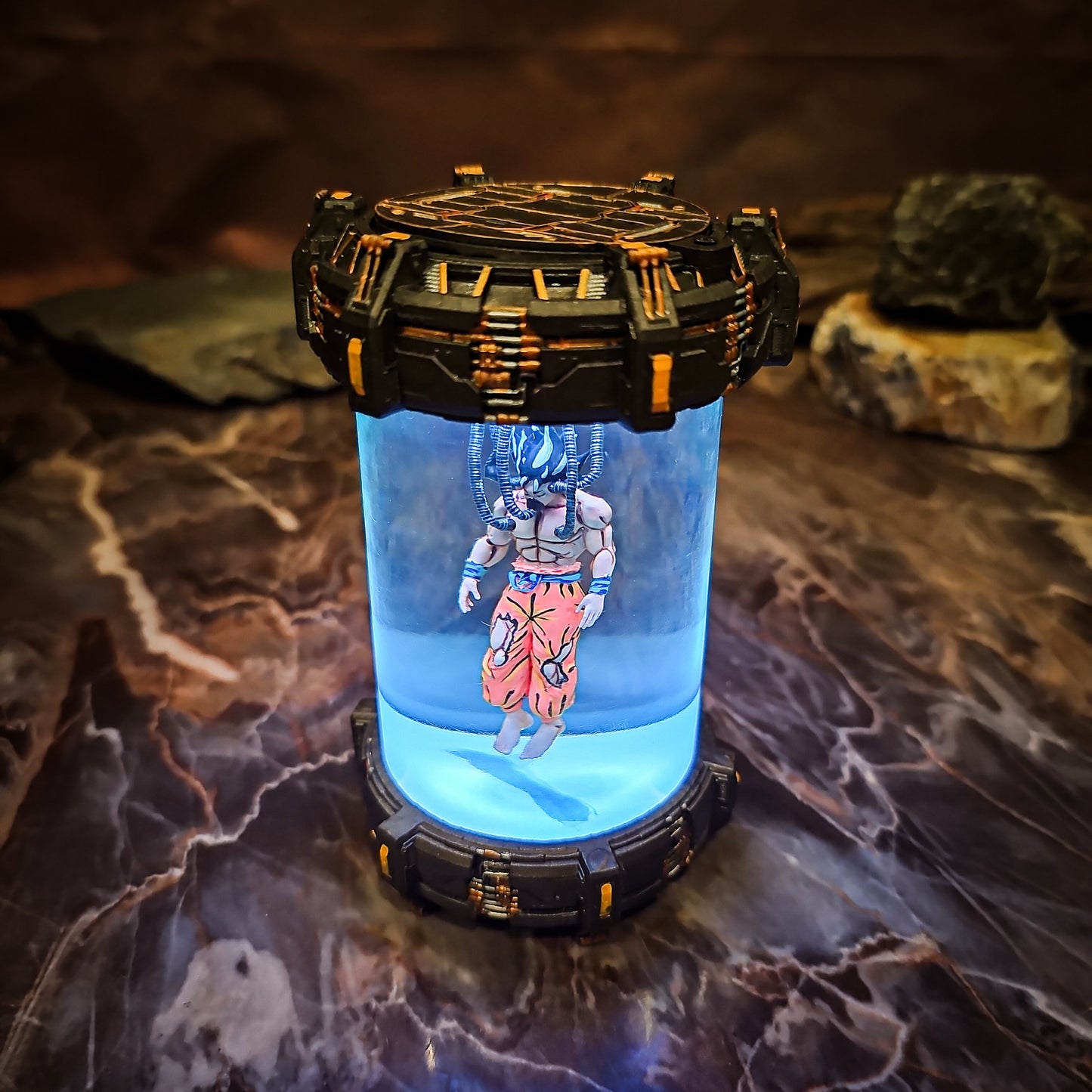 Goku - Dragon Ball Z Biolab Resin Lamp