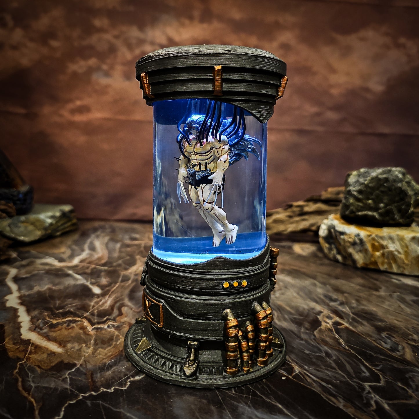 Weapon X Biolab Resin Lamp