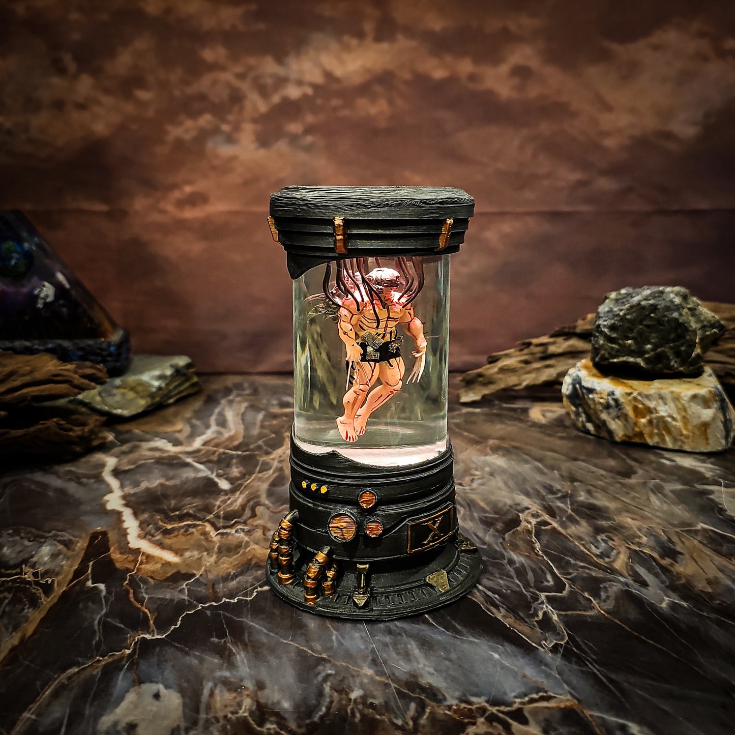 Weapon X Biolab Resin Lamp