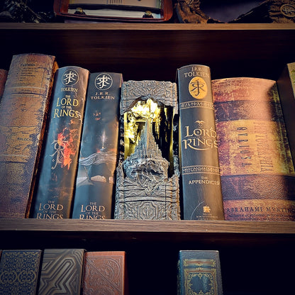 LOTR Book Nook – Handmade Diorama ( Minas Tirith )
