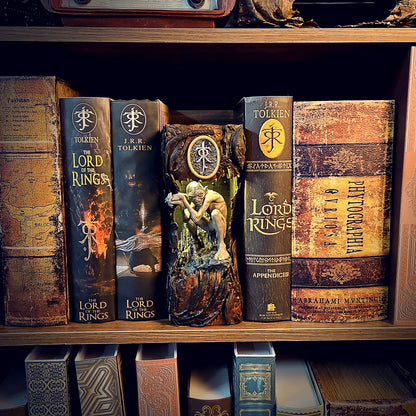 LOTR Book Nook – Handmade Diorama ( Golum )