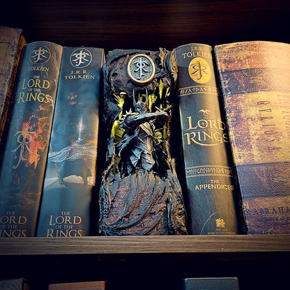 LOTR Book Nook – Handmade Diorama ( Sauron )