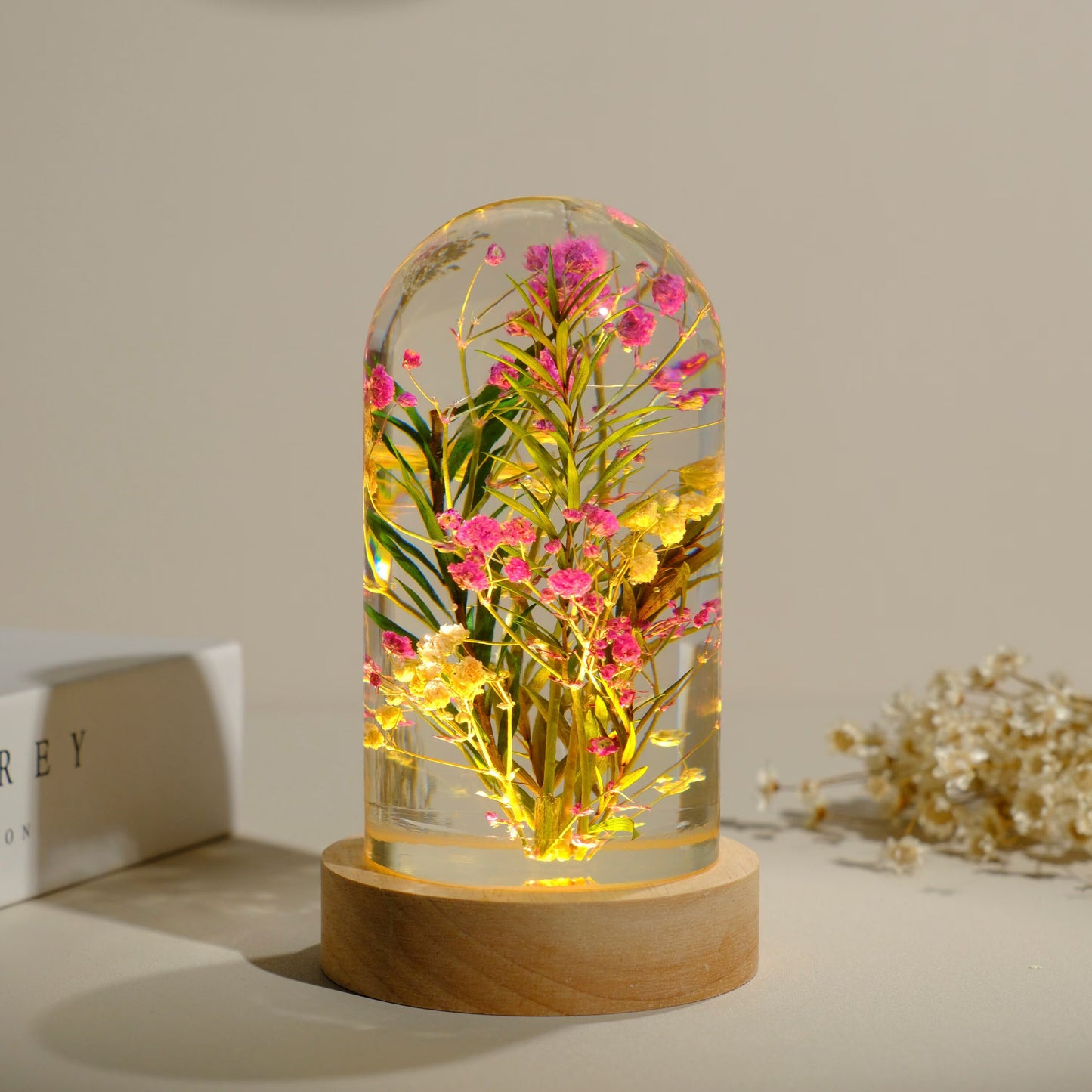 BABY FLOWERS- Handmade Lamp