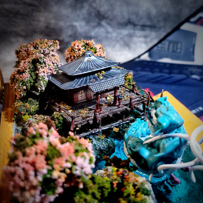 Haku from Spỉrited Away Japanese Dragon Light Box