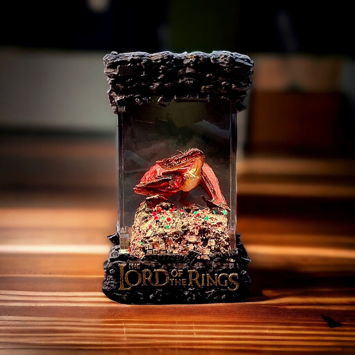 Smaug lamp, lord of the rings lamp