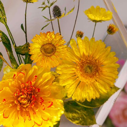 SUNFLOWERS V3 - Handmade Lamp