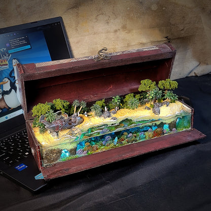 MADAGASCA diorama light box