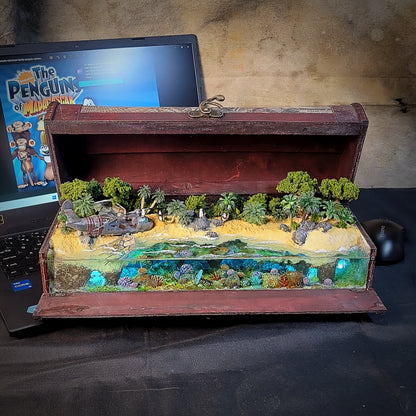 MADAGASCA diorama light box