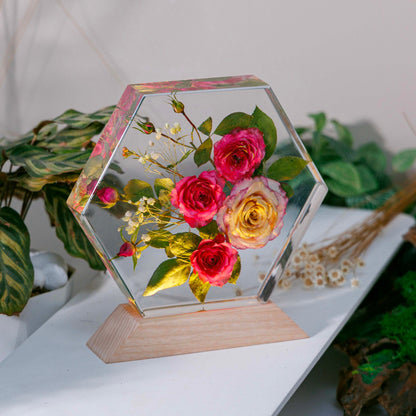 ROSE FLOWERS V2 - Handmade Lamp