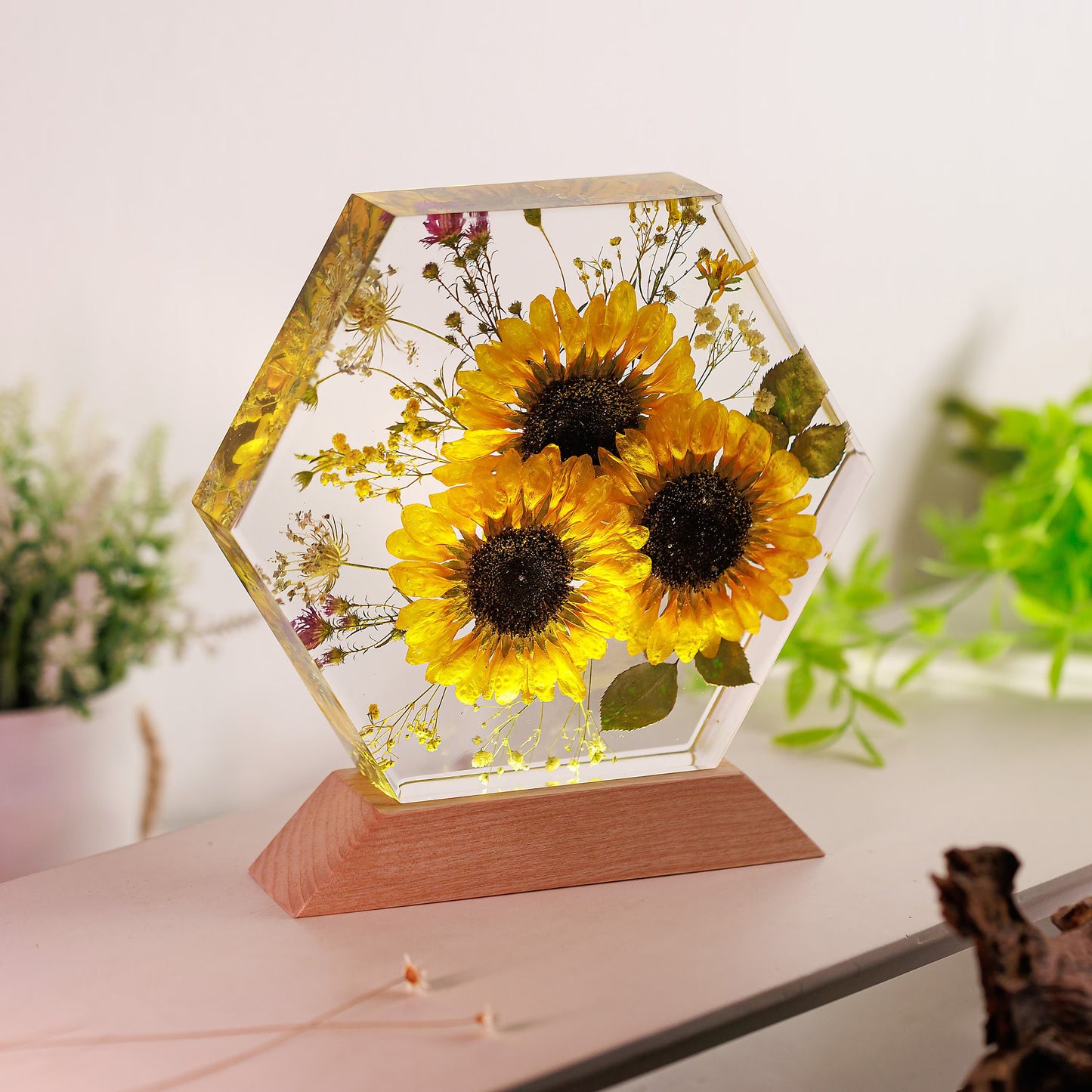 SUNFLOWERS v2 - Handmade Lamp