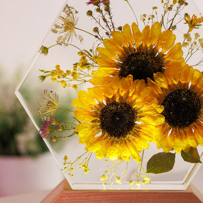 SUNFLOWERS v2 - Handmade Lamp
