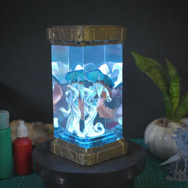 Elden Ring - Ranni the Witch Handmade Epoxy Lamp