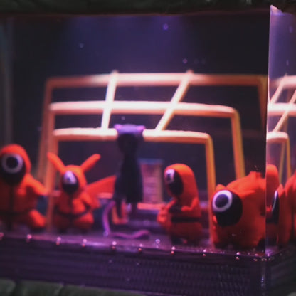 Squid Game Pokemon Style - Squid Game Handmade Resin Lamp