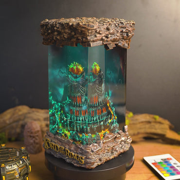 Barad-dûr in lord of the rings lamp