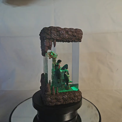 one piece epoxy resin lamp