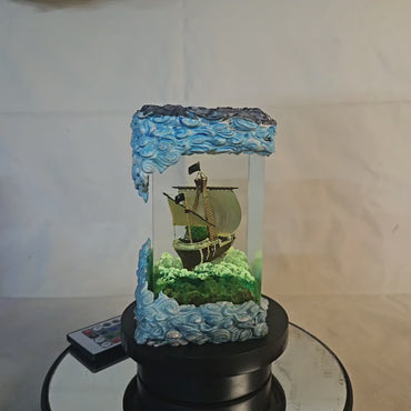 one piece epoxy resin lamp