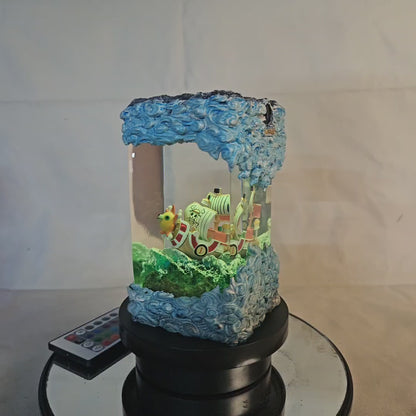 one piece epoxy resin lamp