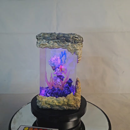 one piece epoxy resin lamp