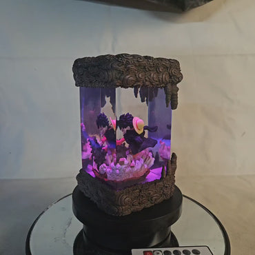 one piece epoxy resin lamp